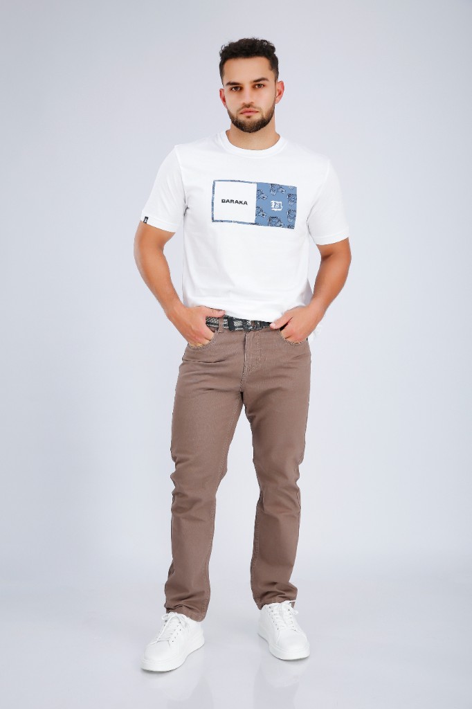 Pantalón Drill Clásico Caqui