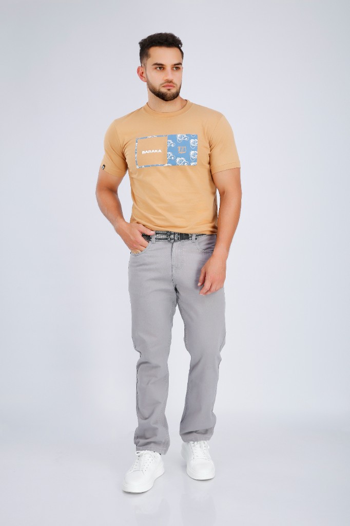 Pantalón Drill Clásico Plata