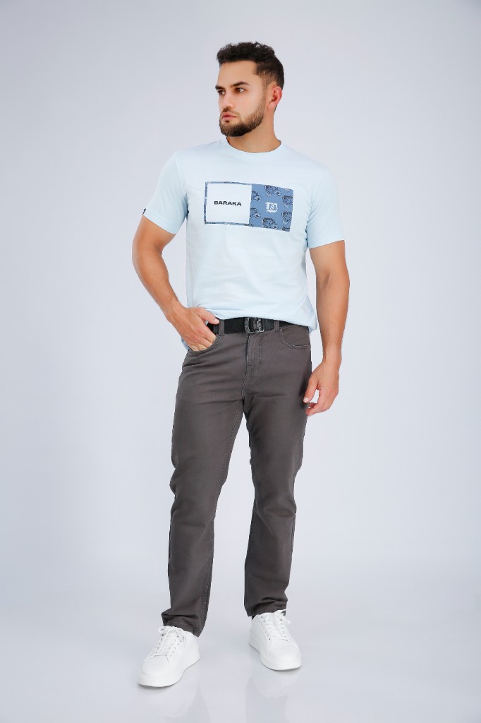 Pantalón Drill Clásico Plomo