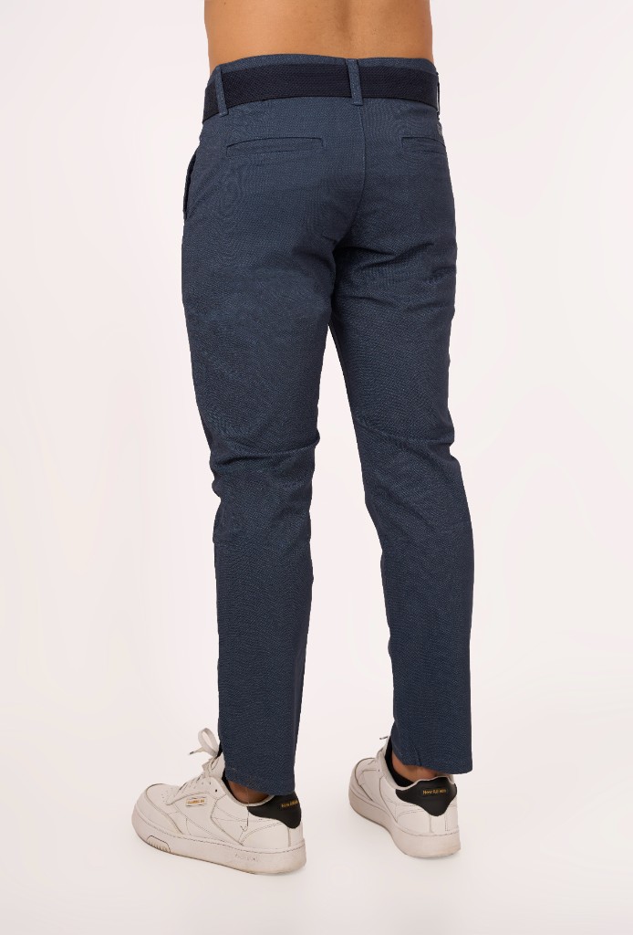 Miniatura 3 del producto Pantalón Drill Estampado Azul Marino