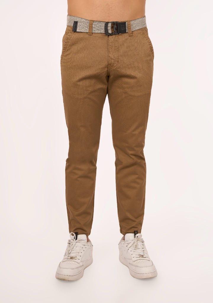 Miniatura 2 del producto Pantalón Drill Estampado Camel