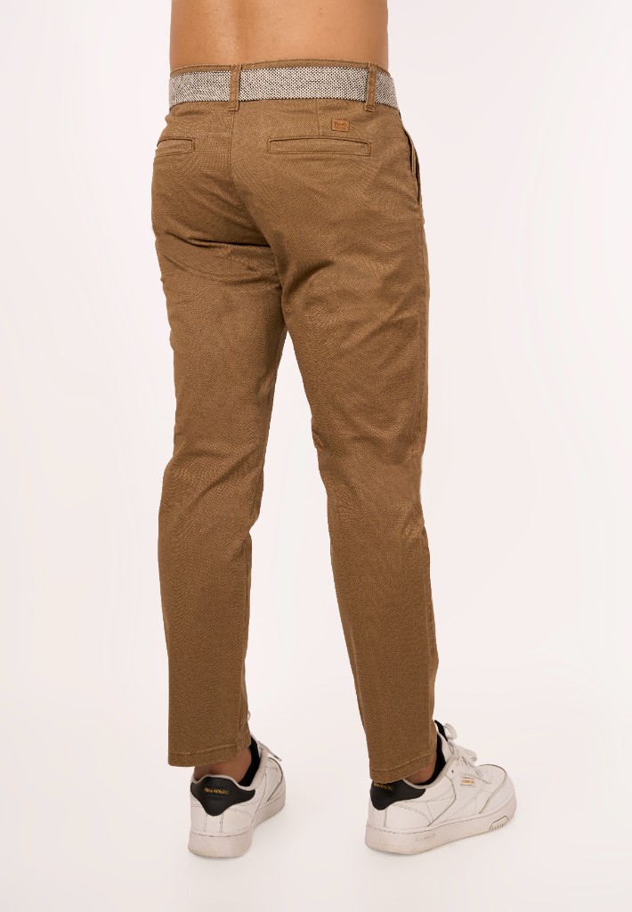 Miniatura 3 del producto Pantalón Drill Estampado Camel