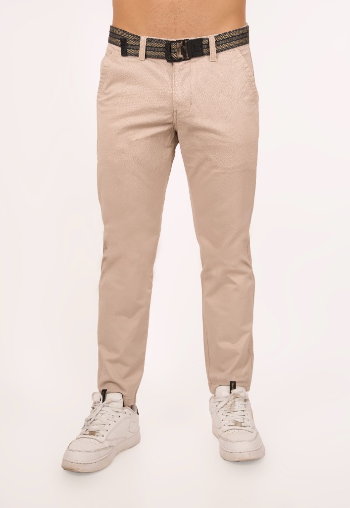 Miniatura 2 del producto Pantalón Drill Estampado Beige