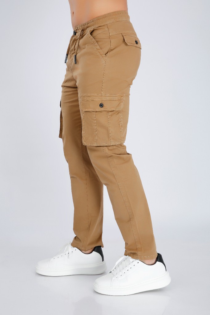 Miniatura 2 del producto Jogger Cargo Bota Recta Camel