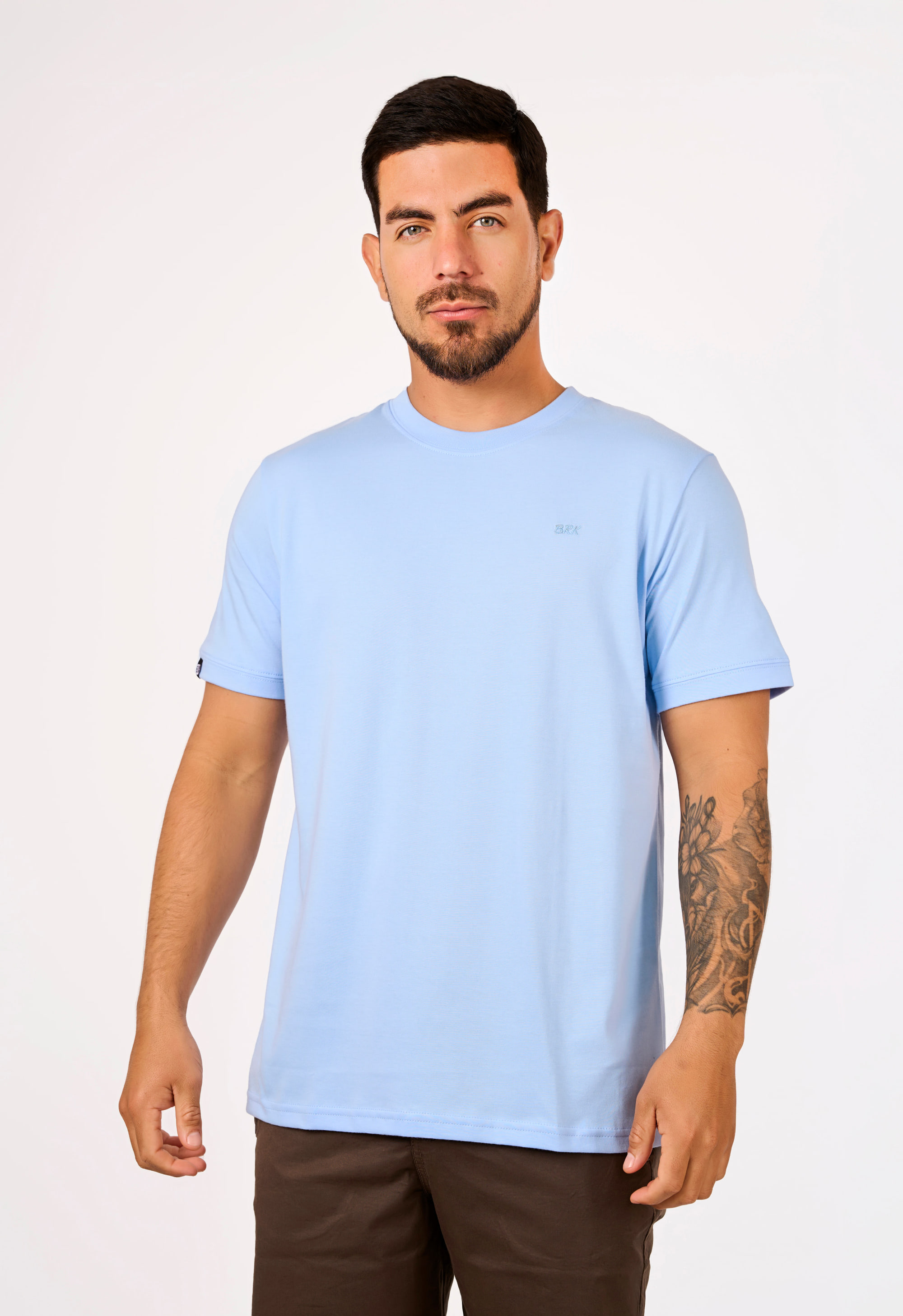 Polo Básico Celeste