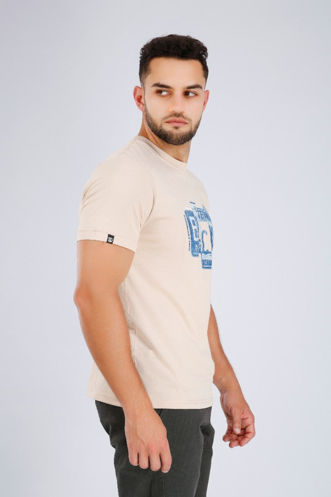 Miniatura 2 del producto Polo Estampado Block Beige
