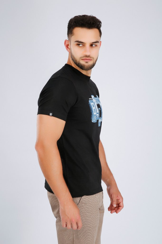 Miniatura 2 del producto Polo Estampado Block Negro