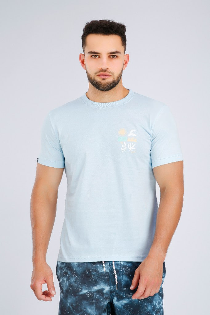 Miniatura 3 del producto Polo Estampado Summer Celeste