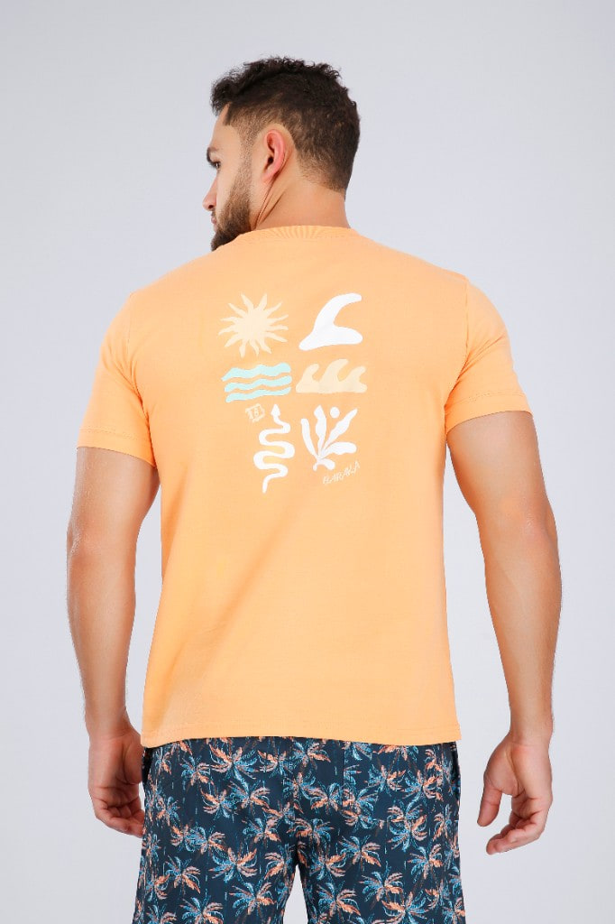 Miniatura 3 del producto Polo Estampado Summer Salmón