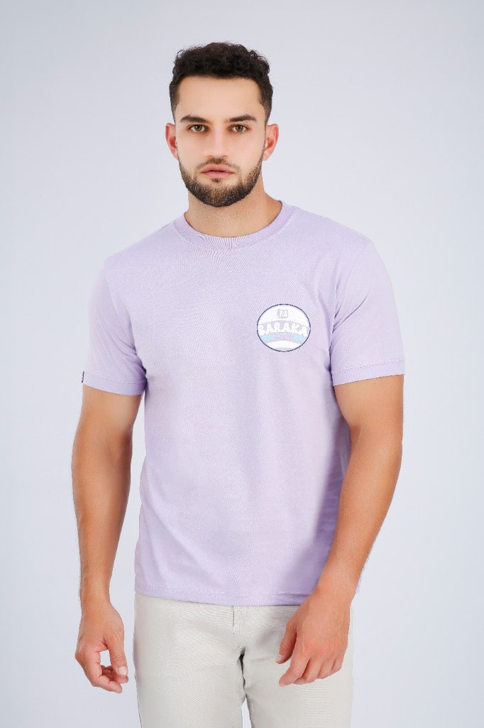 Polo Estampado Sunny Day Lavanda