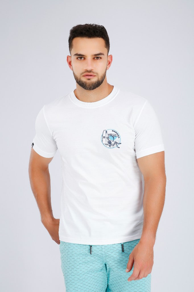Miniatura 2 del producto Polo Estampado Surf Blanco