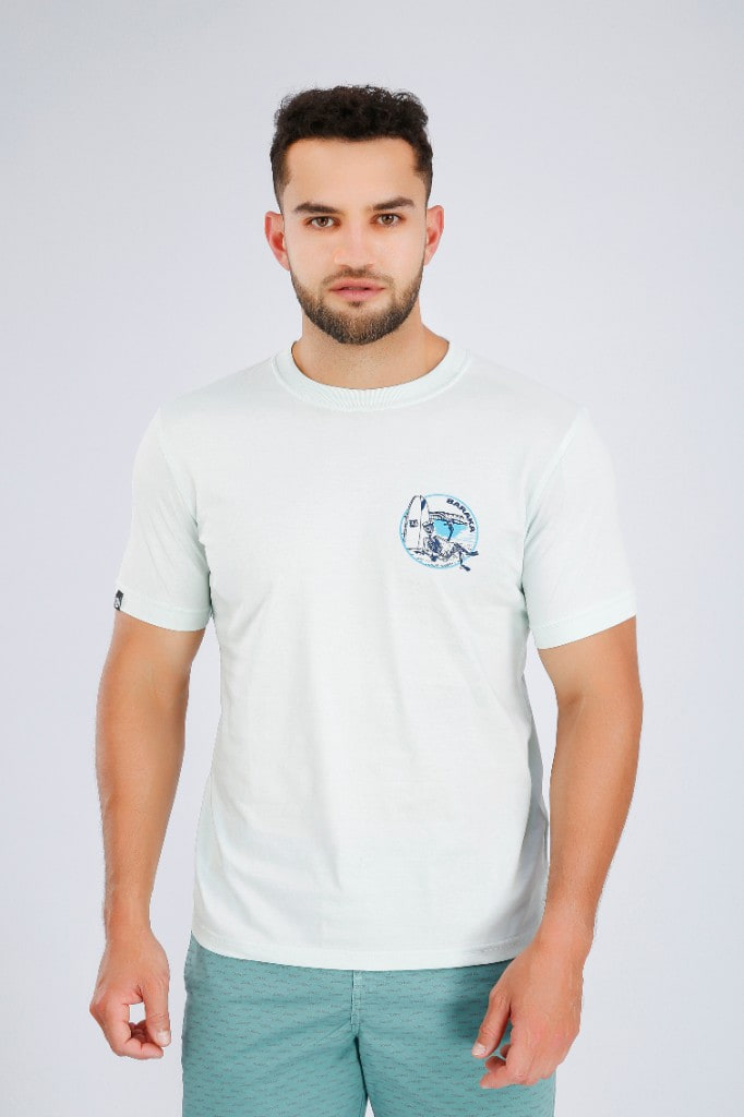 Miniatura 2 del producto Polo Estampado Surf Celeste