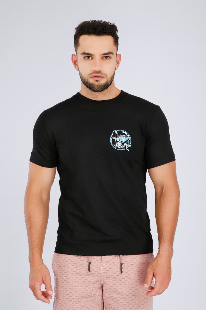 Miniatura 2 del producto Polo Estampado Surf Negro