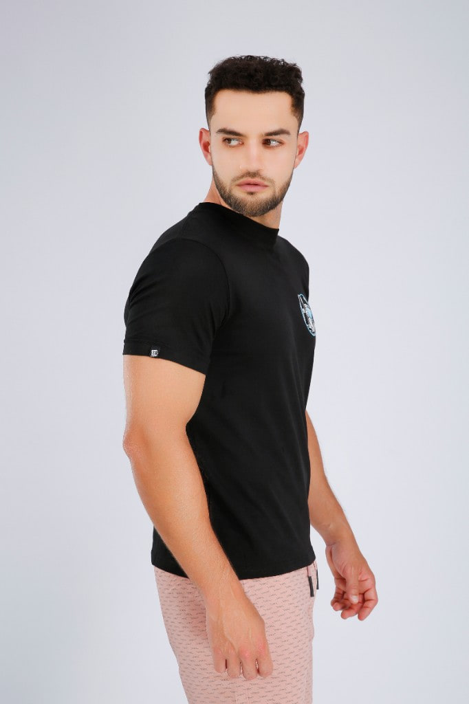 Miniatura 3 del producto Polo Estampado Surf Negro
