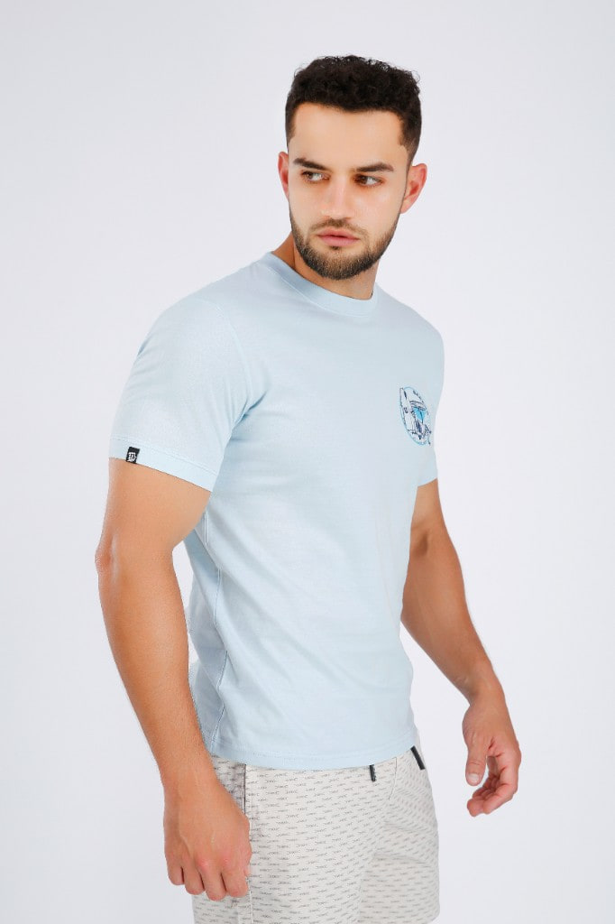 Miniatura 3 del producto Polo Estampado Surf Verde Agua