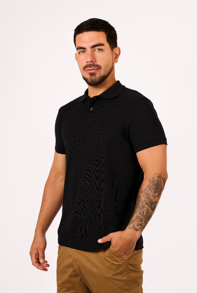 Miniatura 2 del producto Polo Camisero Wafer Negro