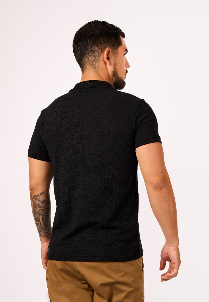 Miniatura 3 del producto Polo Camisero Wafer Negro