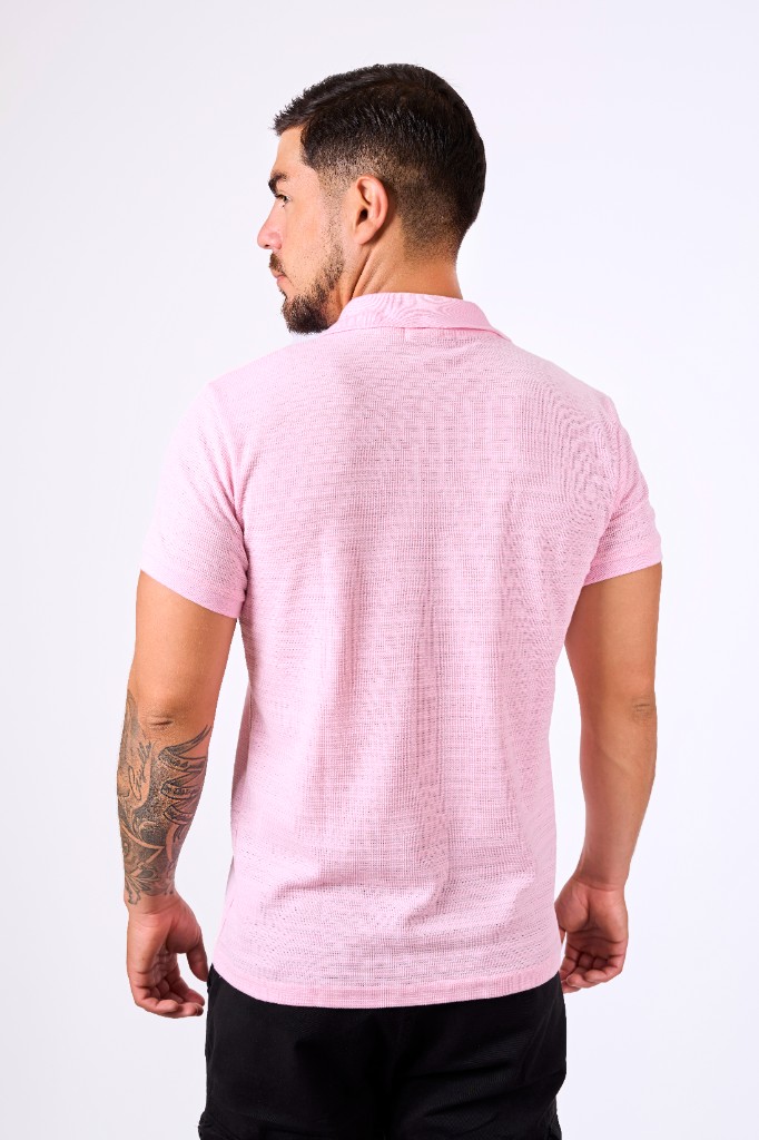 Miniatura 2 del producto Polo Camisero Wafer Rosado