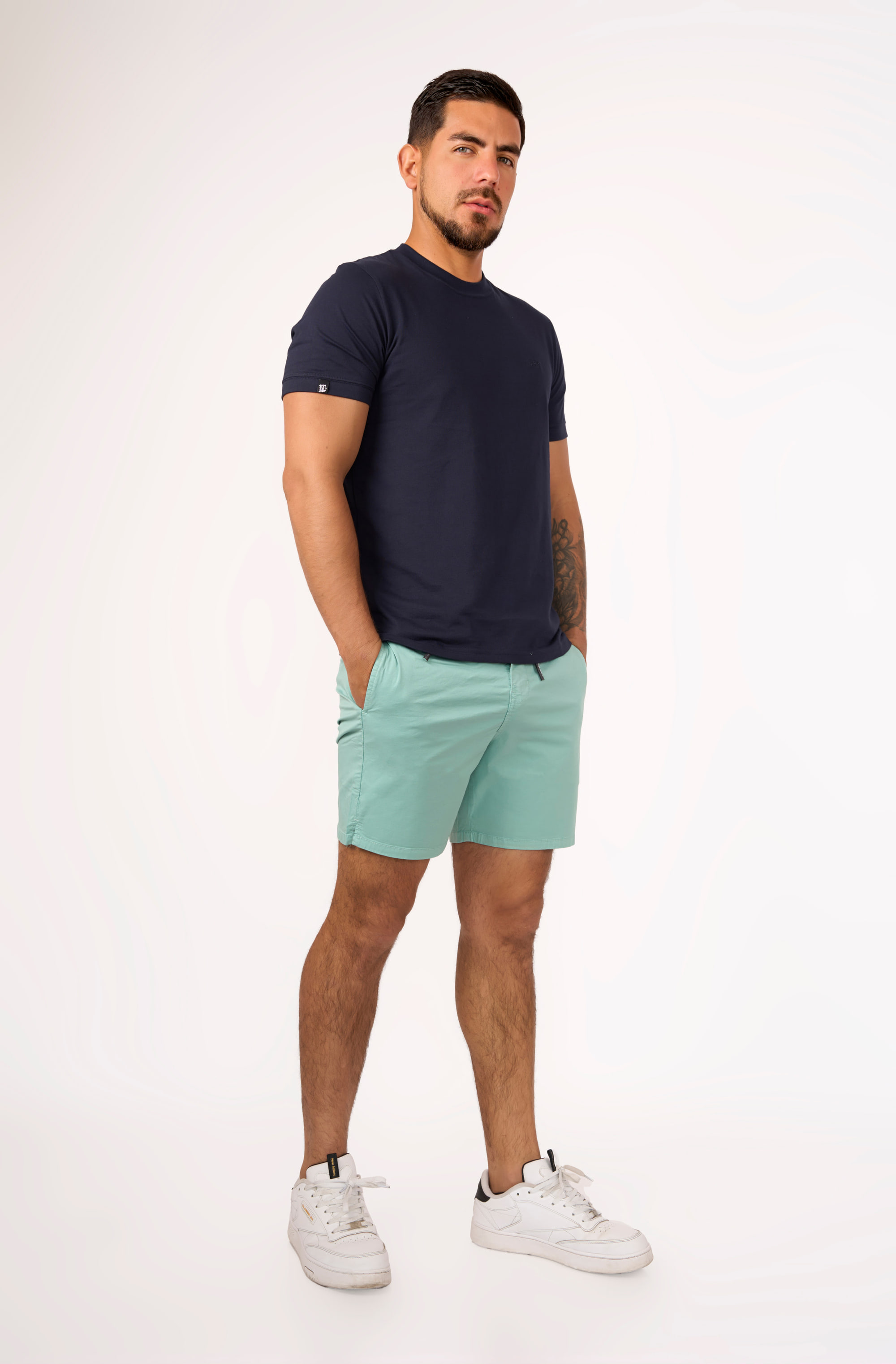 Short Corto Verde Agua