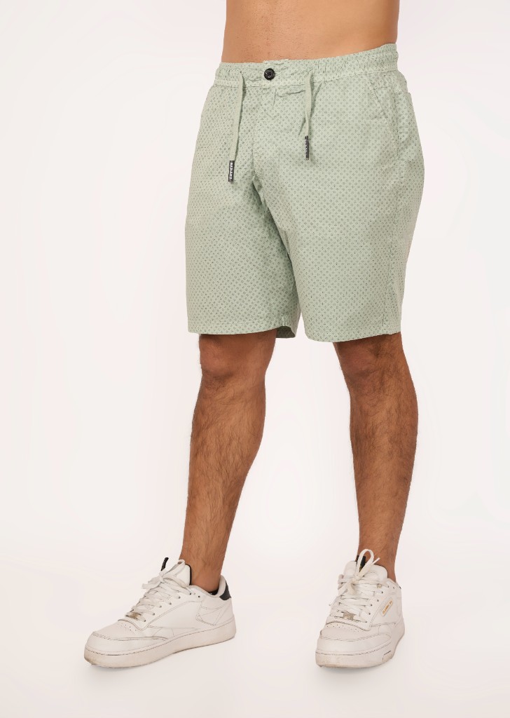 Miniatura 2 del producto Short Estampado Rombo Verde Agua